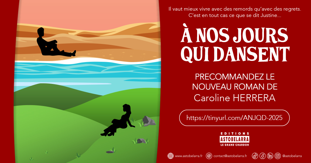 Précommandez ''À nos jours qui dansent'', le nouveau roman de Caroline Herrera